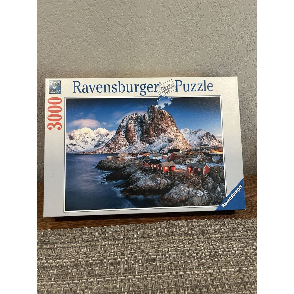 Ravensburger Hamnoy Lofoten Norway Puzzle 3000 Pcs New In Open Box